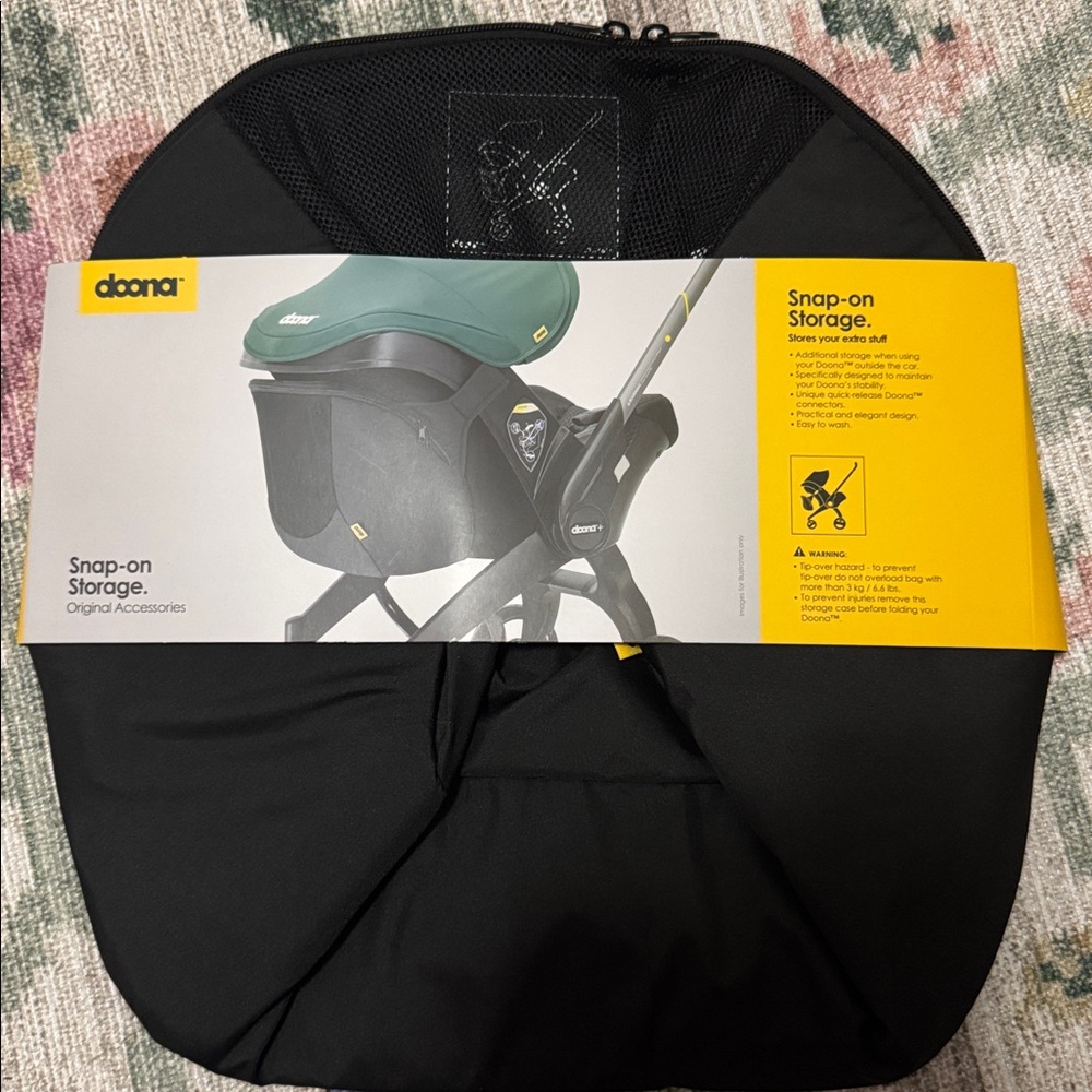NWT Doona Snap On Storage Bag